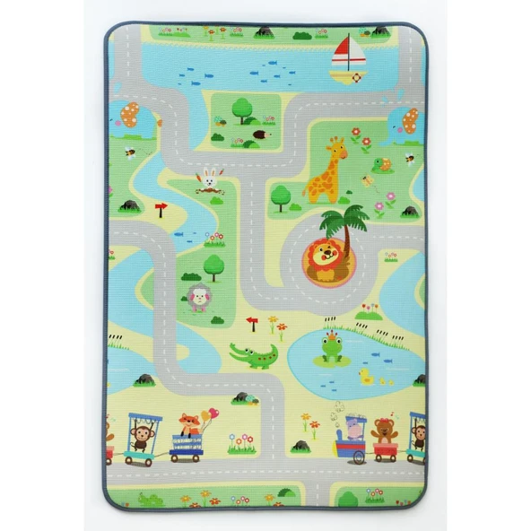 Bebebao Doğa Keşif Yolu Oyun Matı 140x100x0,7 cm ürün görseli 1