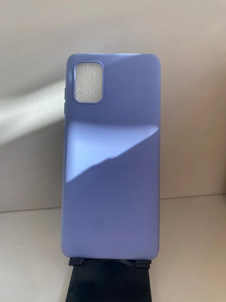 SAMSUNG A71 UYUMLU AÇIK MAVİ SLİKON KILIF ürün görseli 1