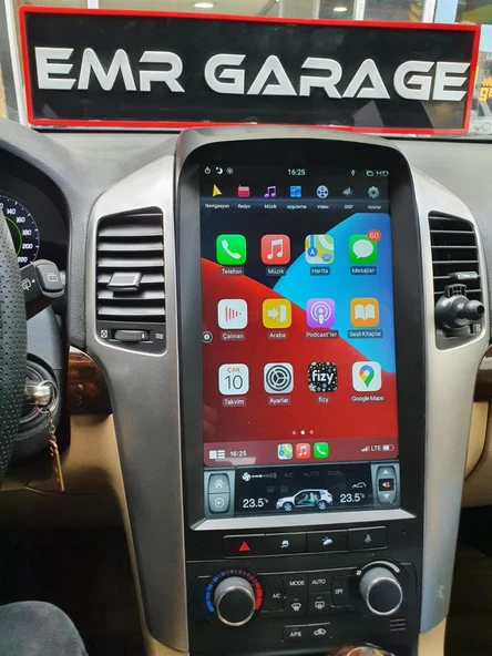CHEVROLET CAPTİVA CARPLAY TESLA MULTİMEDYA EKRAN TEYP ANDROİD 4GB RAM ürün görseli 1