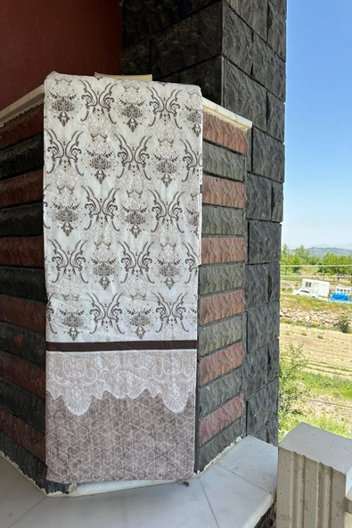 Sofline Çift Kişilik Çok Amaçlı Pike, Yazlık Pike, Desenli Pike, Yatak Örtüsü (195x220cm) ürün görseli 1