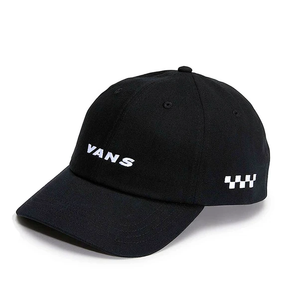 Vans Check Side Curved Bill Jockey Unisex Şapka VN000QA6BLK1 ürün görseli 1