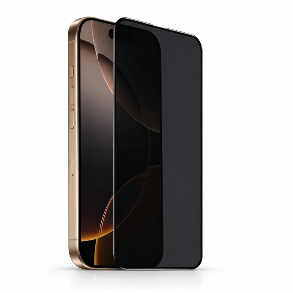 iPhone 16 Pro İle Uyumlu Hayalet Ekran Koruyucu Gizli Privacy ürün görseli 1