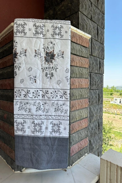 Sofline Çift Kişilik Çok Amaçlı Pike, Yazlık Pike, Desenli Pike, Yatak Örtüsü (195x220cm) ürün görseli 1