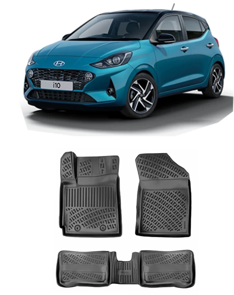 Hyundai İ10 2019- BTM 3D Havuzlu Paspas ürün görseli 1