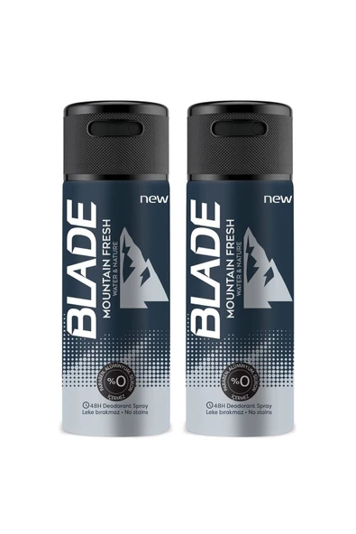 Blade Mountain Fresh Deodorant 2x150ml ürün görseli 1
