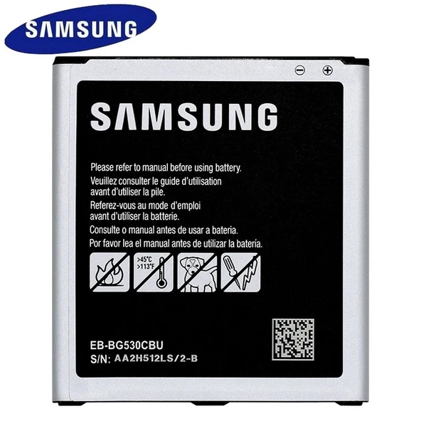 SAMSUNG J210 PİL BATARYA EB-BG530BBE 2600 mAh AXYA ürün görseli 1