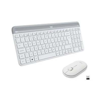 Mk470 Beyaz Kablosuz Klavye Mouse Seti 920-009436 ürün görseli 1