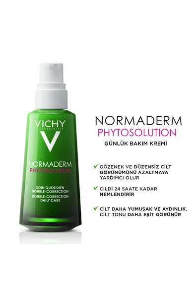 Vichy Normaderm Phytosolution Double-correction Daily Care 50ml - Resim 5