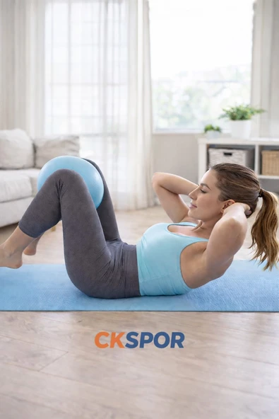 20 cm Mini Pilates Topu – Denge Karın ve Bacak Egzersizleri İçin ürün görseli 1