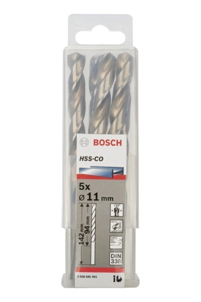 Bosch Hss-co 11*142 Mm 5'li Paket - Resim 2