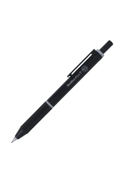 Scrikss Office Twist Mekanik Uçlu Versatil Kalem 0.7 Mm Gri, Şeffaf Kutu ürün görseli 1
