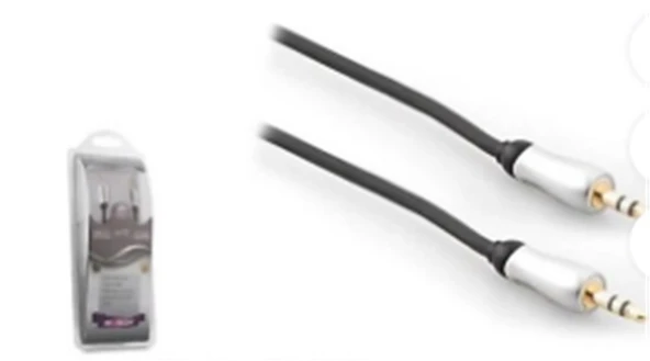 Hytech Hy-P510, Stereo Ses Kablosu, 5 Mt, Siyah ürün görseli 1