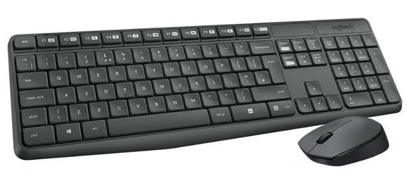 Logitech 920-007931 MK235 İngilizce Kablosuz Klavye & Mouse Seti - Resim 3