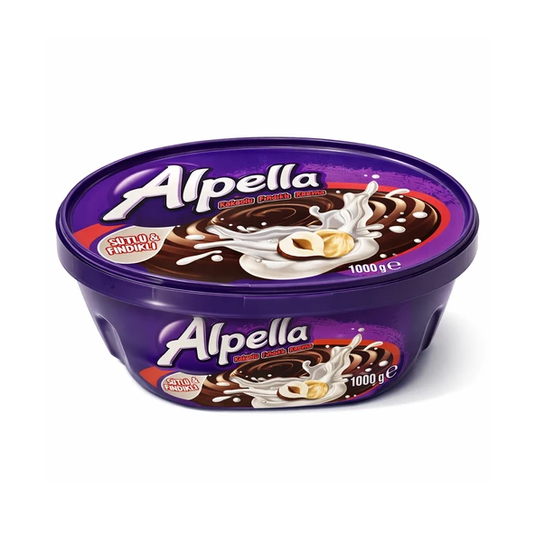 Alpella Kakaolu Fındıklı Krem Çikolata 1000 gr ürün görseli 1