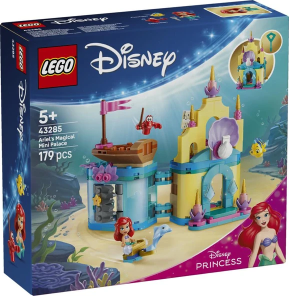 LEGO Disney 43285 Ariel's Magical Mini Palace ürün görseli 1