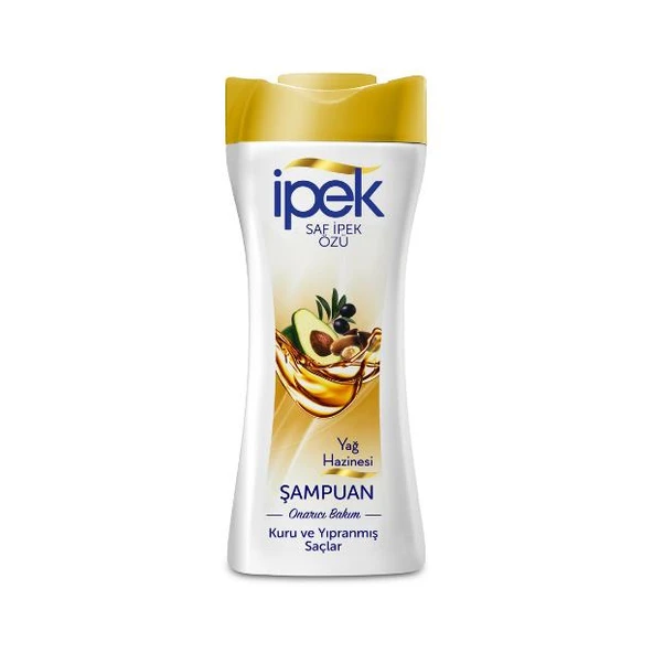 İpek Saf İpek Özü Yağ Hazinesi Şampuan Onarıcı Bakım Kuru ve Yıpranmış Saçlar 480 ml ürün görseli 1
