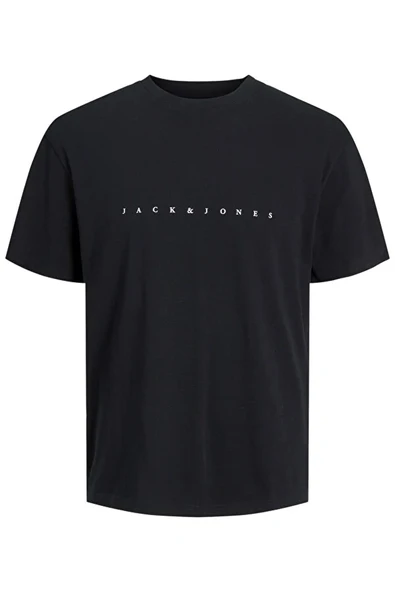 Jack&jones 12234746 0 Yaka Erkek Tshirt - Siyah ürün görseli 1