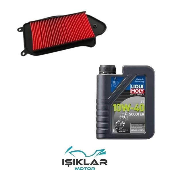 Mondial Fury 110 Liqui Moly Yağ Ve Hava Filtre Bakım Seti Bs0018 ürün görseli 1