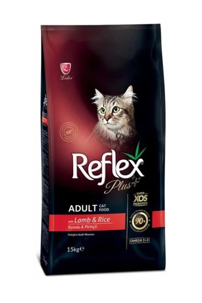 Reflex Kuzulu Ve Pirinçli Yetişkin Kedi Maması 1.5 kg ürün görseli 1