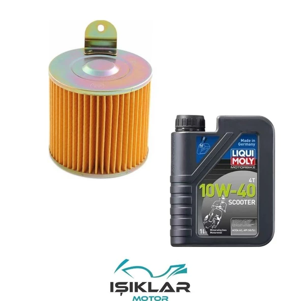 Kuba Xf 110 Liqui Moly Yağ Ve Hava Filtre Bakım Seti Bs0016 ürün görseli 1