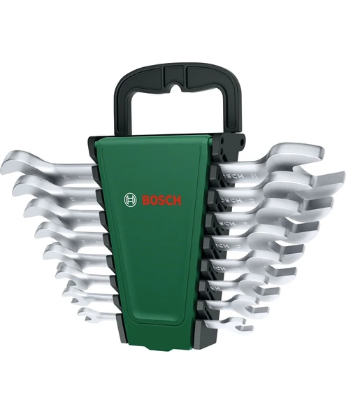 Bosch Çift Açık Ağızlı Anahtar Seti 8 Parça ürün görseli 1