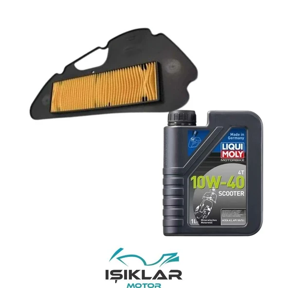 Rks Freccia 150 Liqui Moly Yağ Ve Hava Filtre Bakım Seti Bs0024 ürün görseli 1