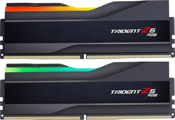 Gskill Trident Z5 Rgb F5-6400J3239F24GX2-TZ5RK 48GB(2x24) DDR5 6400 MHz CL32 Ram ürün görseli 1