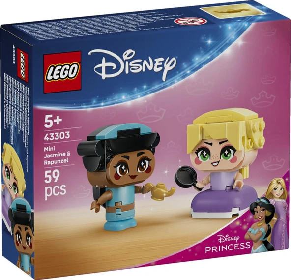 LEGO Disney 43303 Mini Jasmine and Rapunzel ürün görseli 1