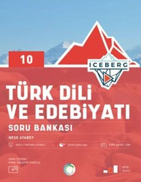 OKYANUS 10.Sınıf Türk Dili Ve Edebiyatı Iceberg Soru Bankası 2025 ürün görseli 1