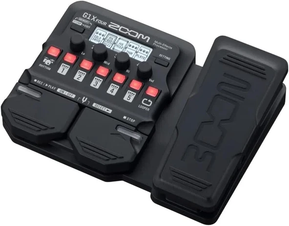 Zoom G1x FOUR Expression Pedallı Multi-Efekt Prosesörü - Resim 4