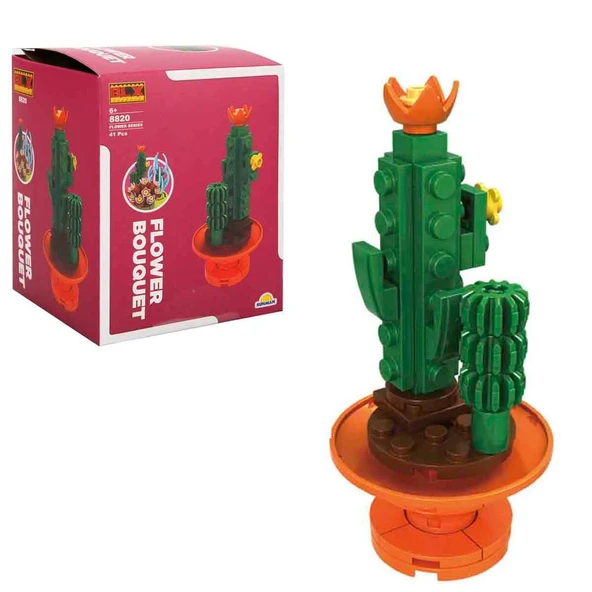 BLX Çiçek Çeşitleri Lego Setleri 46968 Yeşil Çiçek 41 Parça ürün görseli 1