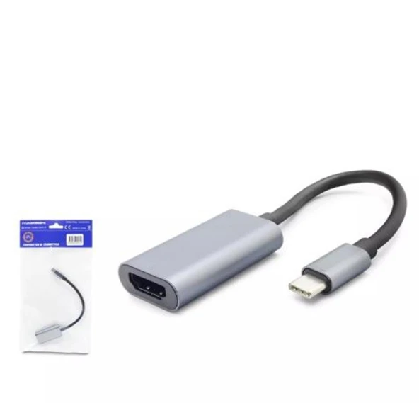Hadron Hdx7862 Type-C To Hdmi F Çevirici 4K Siyah ürün görseli 1