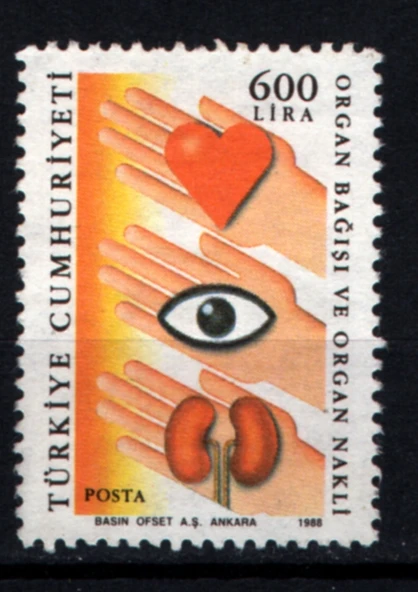 EABİ-1988 T.C. Pul  (tp0667) ürün görseli 1