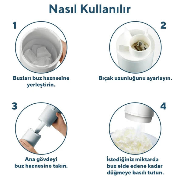 Kumtel HIS-01 Ev Tipi Buz Kırıcı - Resim 3