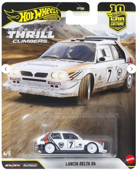 HOT WHEELS Premium Car Culture Lancia Delta S4 ürün görseli 1