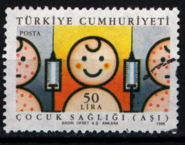 EABİ-1988 T.C. Pul  (tp0668) ürün görseli 1