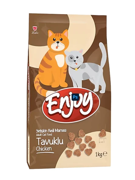 Enjoy Kuru Kedi Maması, Tavuklu, Yetişkin Kedi Maması 1 Kg ürün görseli 1