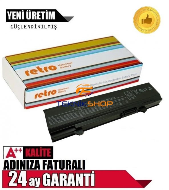 Dell Latitude E5400, E5410 Notebook Bataryası 6Cell nb-kr80136-138156 - Resim 2
