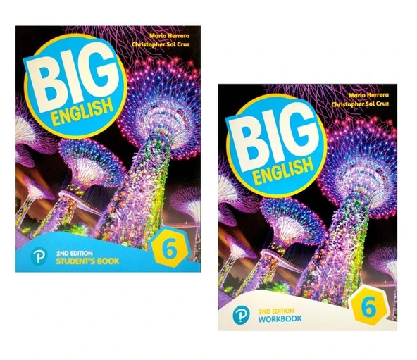 Big English 6 (2nd Second Edition) Pupil's Book and Activity Book with Downloadable Audios CD ürün görseli 1