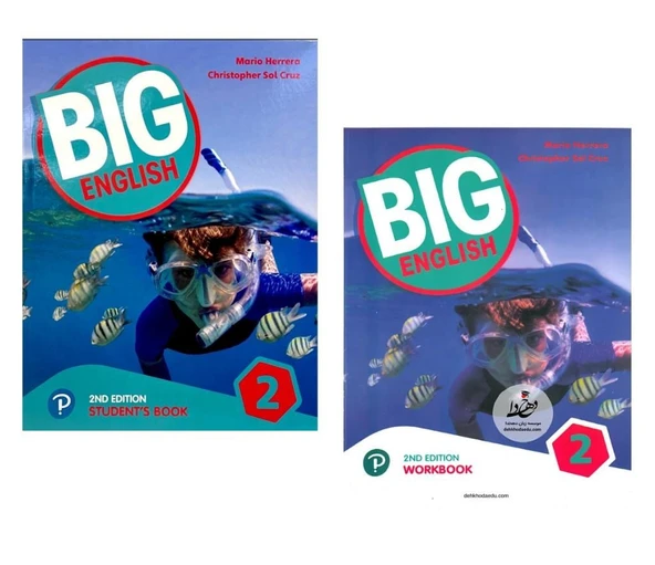 Big English 2 (2nd Second Edition)  Pupil's Book and Activity Book with Downloadable Audios CD ürün görseli 1