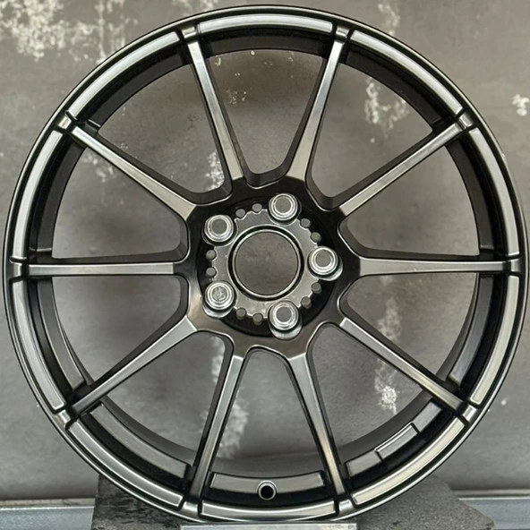 5*112*18*8.0 ET35 CH73.1 MATT BLACK SNC07 SPARCO JANT * ürün görseli 1
