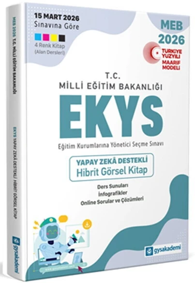 GYS Akademi 2026 MEB EKYS Ders Notları GYS Akademi ürün görseli 1