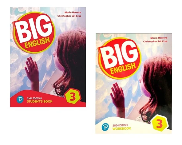 Big English 3 (2nd Second Edition)  Pupil's Book and Activity Book with Downloadable Audios CD ürün görseli 1