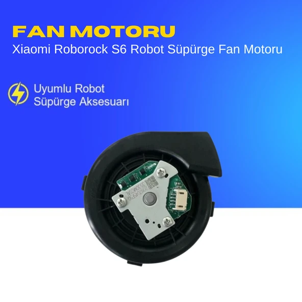 Xiaomi Roborock S6 Robot Süpürge Fan Motoru ürün görseli 1