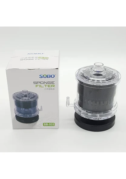 Sobo SB-533 Akvaryum Mini Üretim Filtresi ürün görseli 1