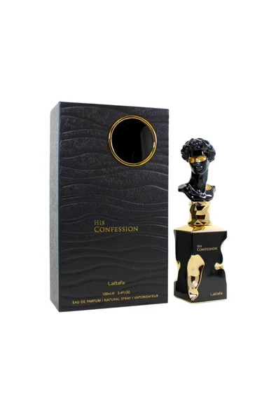 PTTAVM: lattafa His Confession for Men EDP 100 ml Erkek Parfüm