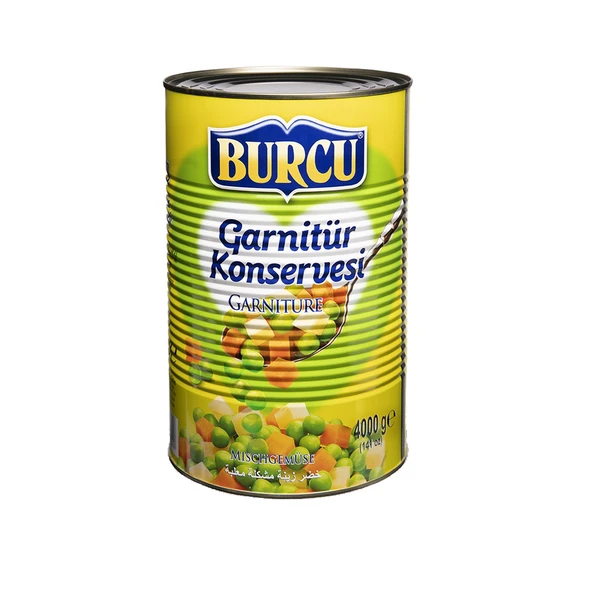 Burcu Garnitür Konservesi 4000 gr ürün görseli 1