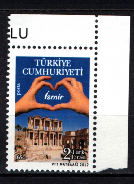 EABİ-2012 Turizm Konulu sürekli pul  (tp0686) ürün görseli 1