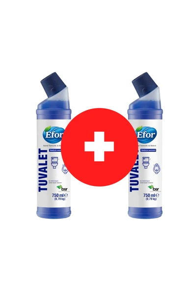 WC Temizleyici 2 Adet 750 ml | Tuvalet Kireç ve | Ferah Kokulu Hijyen ürün görseli 1
