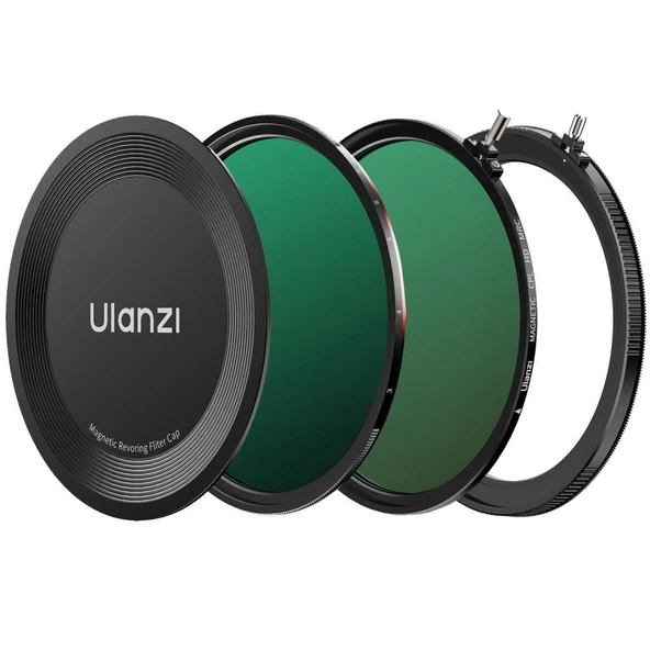 Ulanzi MF01 72mm 3-7 Stop VND & CPL Manyetik Hibrit Filtre Seti ürün görseli 1